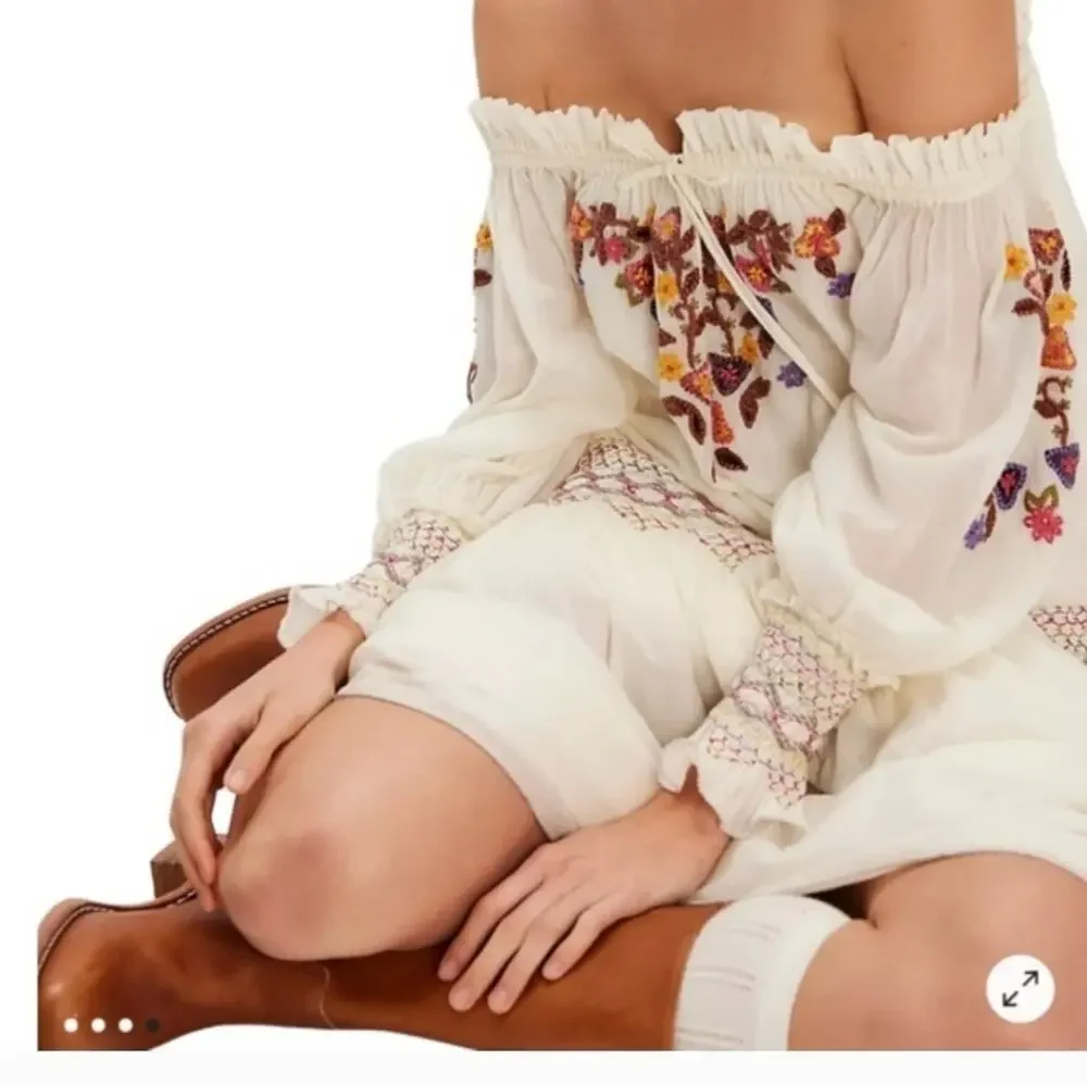 Free People Harvest Dress Sz Xsmall